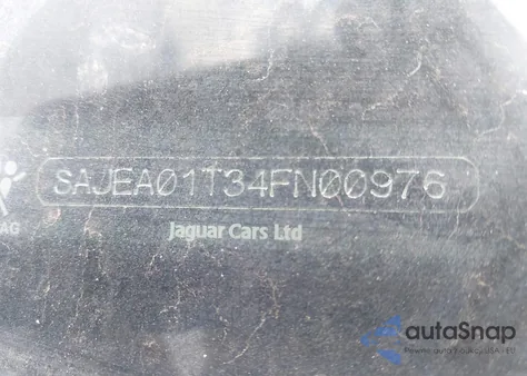 2004 Jaguar S-Type 3.0L V6 from USA, damaged, VIN SAJEA01T34FN00976